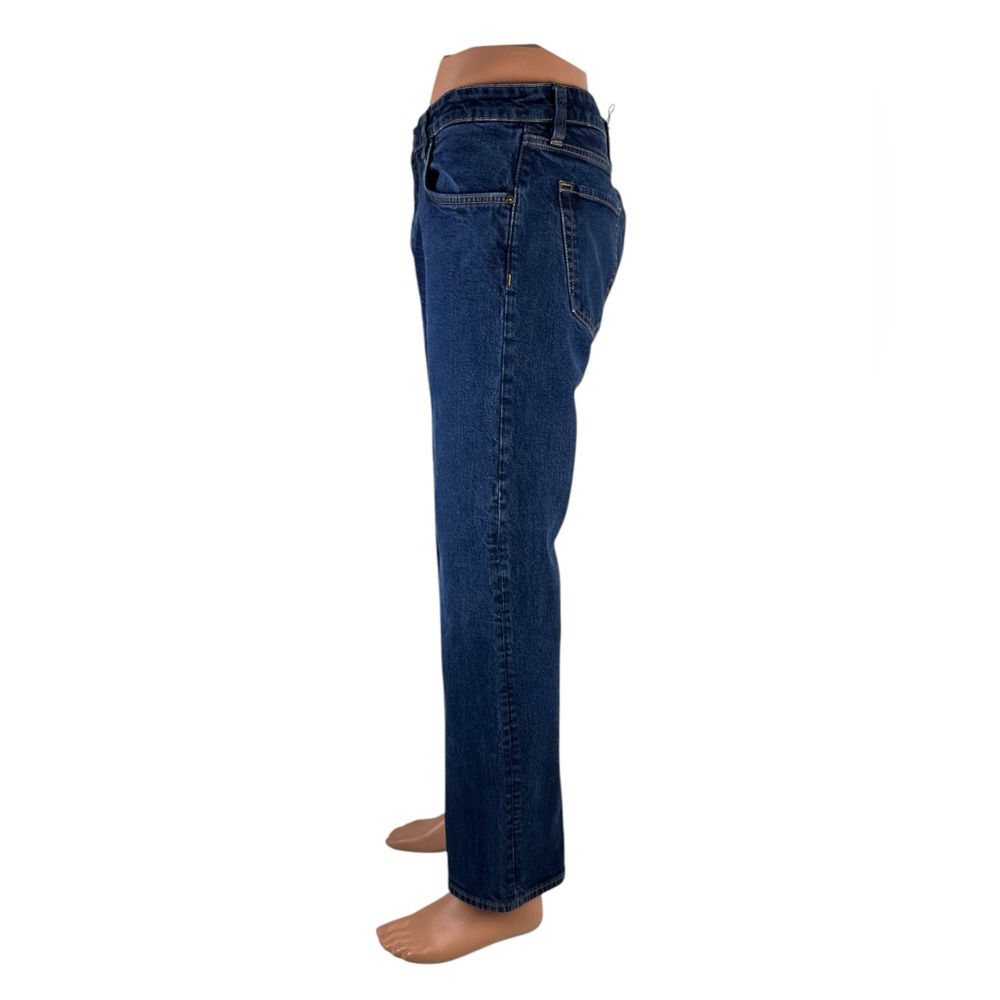 Tecovas Mens 36 x 30 Jeans Ranch Straight Dark Blue Denim Western Cotton Stretch - Picture 3 of 11